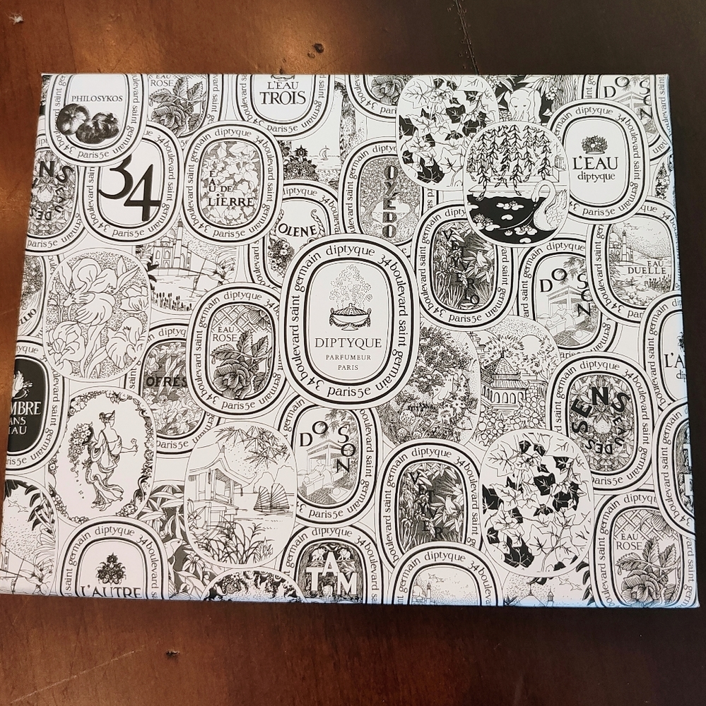 Diptyque perfume best sellers sample set